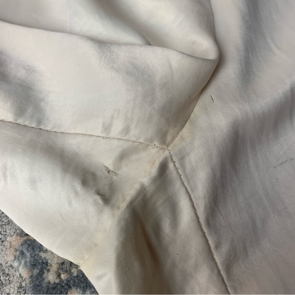 Theory Cream Wide-Leg Pants - Picture 4 of 9